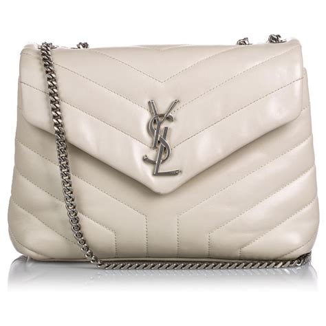 sac ysl blanc|ysl bags cost.